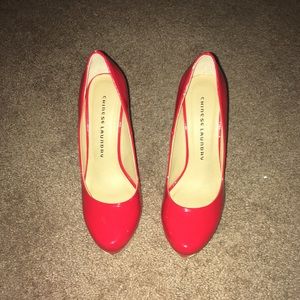 Red 6 inch Heels